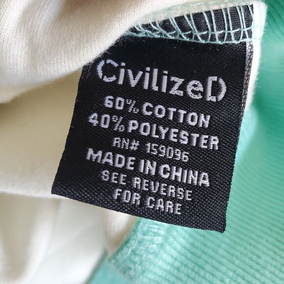 CivilizeD Bear Colorblock Hoodie Sweatshirt Streetwear Raining Money Hip Hop S - Picture 15 of 16